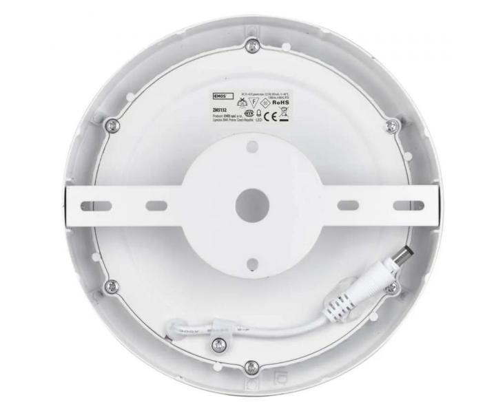 Kruhov pisazen LED svtidlo Emos Profi ZM5132, 12,5 W, neutrln bl