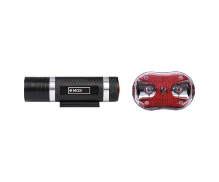 LED pedn + zadn svtilna na kolo P3920 na 5 AAA, 150 lm Emos P3920
