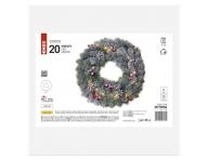 LED vnon vnec zasnen, 38 cm, 2x AA, vnitn, tepl bl, asova Emos DCTW06