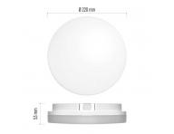 LED pisazen svtidlo TORI, kruhov bl 15W neutrln b., IP54 Emos ZM4321