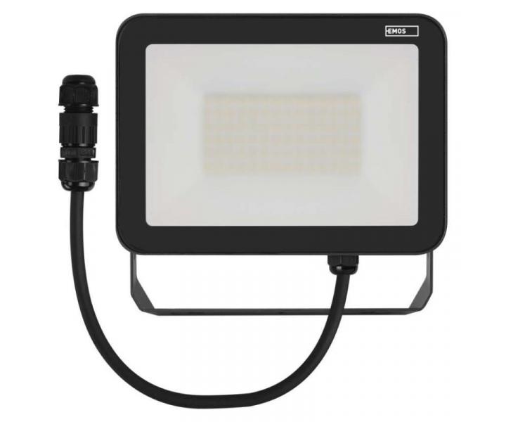 LED reflektor INOVO 50W, antracit,  neutrln bl Emos ZS2642