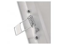 LED vestavn svtidlo NEXXO, tvercov, bl, 7W, tepl bl Emos ZD2124