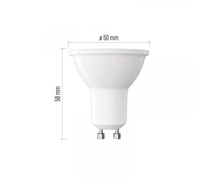 LED rovka Classic MR16 / GU10 / 7 W (60 W) / 806 lm / neutrln bl Emos ZQ8E43