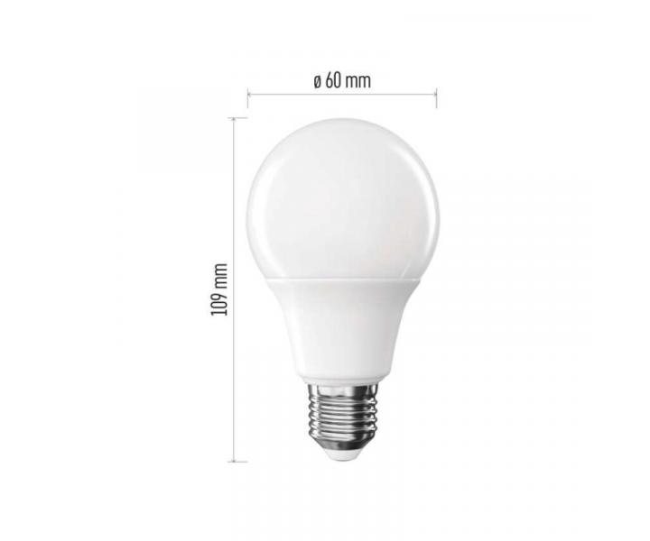 LED rovka Classic A60 / E27 / 9,5 W (75 W) / 1055 lm / neutrln bl Emos ZQ5E53