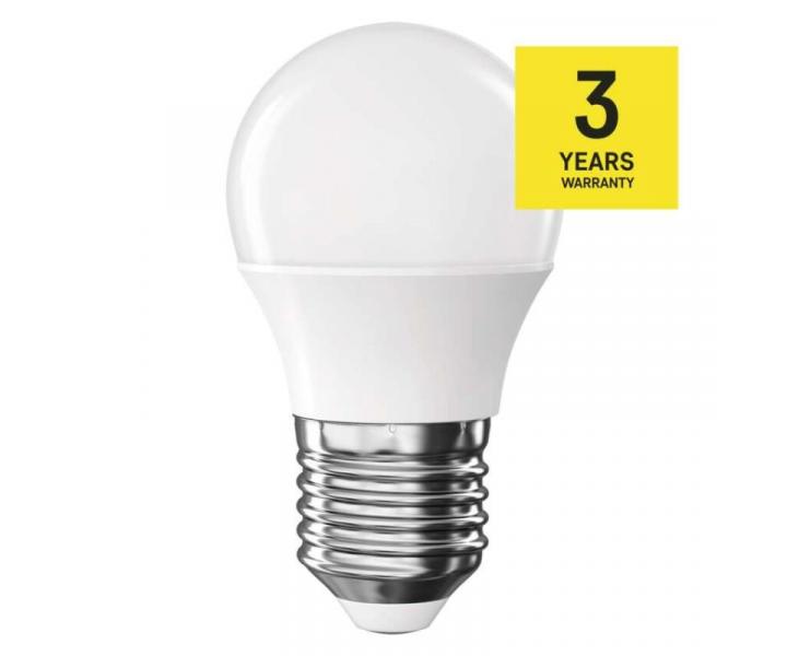 LED rovka Classic Mini Globe / E27 / 4,2 W (40 W) / 470 lm / neutrln bl Emos ZQ6E23