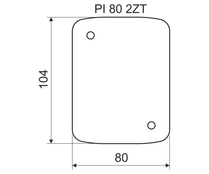 Podloka izolan, konfigurace XX, ed Kopos PI 80 2ZT_XX