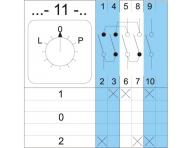 Va�kov� sp�na� reverzn� Apator 4G63-11-PK, 3-p�l, 63 A