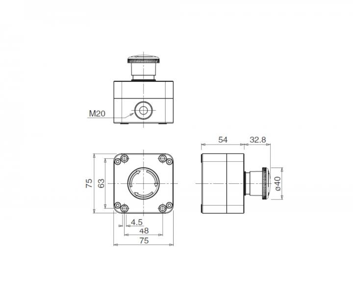 Total stop tlatko Scame 590.PR01R4N