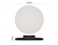 Kruhov pisazen LED svtidlo Emos Dioni ZM7155, ern, 32 W, se zmnou CCT