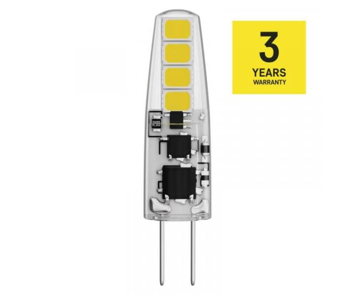 LED rovka Classic JC / G4 / 1,9 W (21 W) / 200 lm / tepl bl Emos ZQ8620