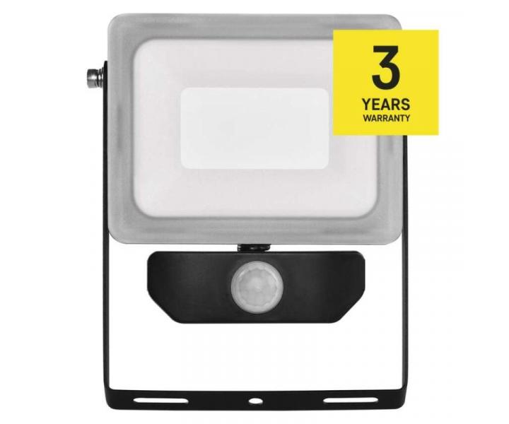 LED reflektor ILIO s pohybovm idlem, 21W, ern, neutrln bl Emos ZS2920