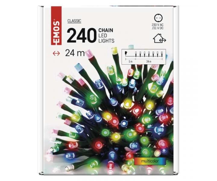 LED vnon etz, 24 m, venkovn i vnitn, multicolor, asova Emos D4AM05
