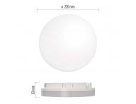 LED pisazen svtidlo TORI s pohyb. idl., kr. 15W n.b., IP54 Emos ZM4328