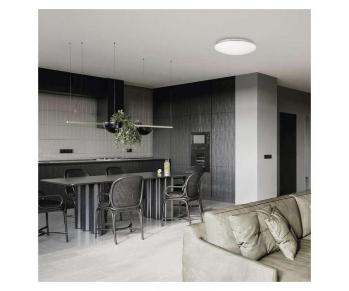 LED pisazen svtidlo TIVI, A CLASS, kruhov bl 5,5W, IP44, neutrln bl Emos ZM3405