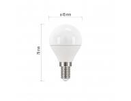 LED rovka Emos Classic Mini Globe, E14, 5W (40 W), tepl bl - 1 ks