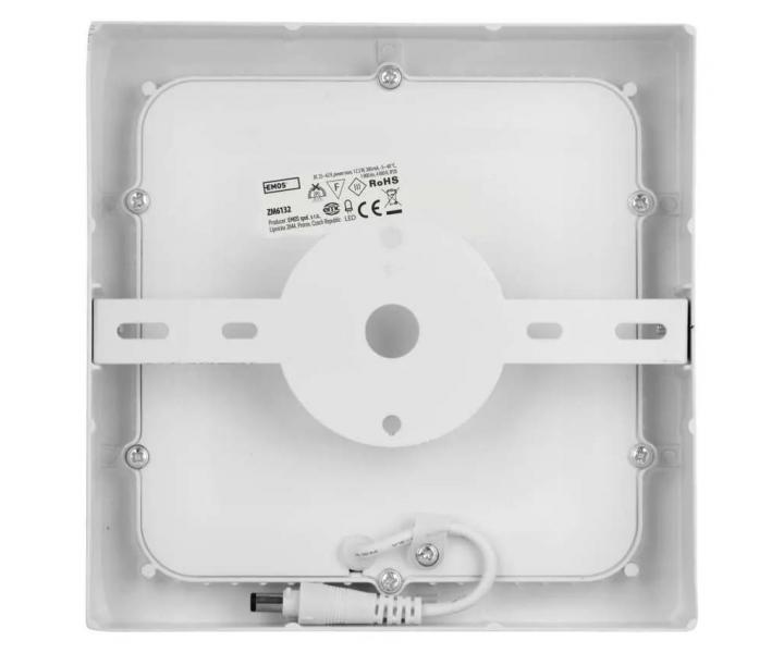 tvercov pisazen LED svtidlo Emos Profi ZM6132, 12,5 W, neutrln bl