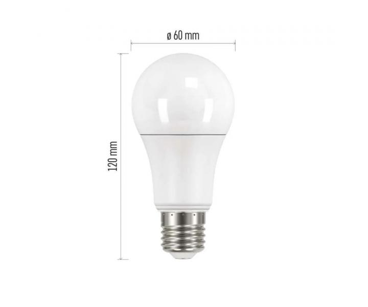 LED rovka Emos Classic A60 ZQ5150, E27, 10,7 W (75 W), tepl bl