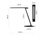 Stoln LED lampa Emos Chase Z7619B, 7,2 W - ern