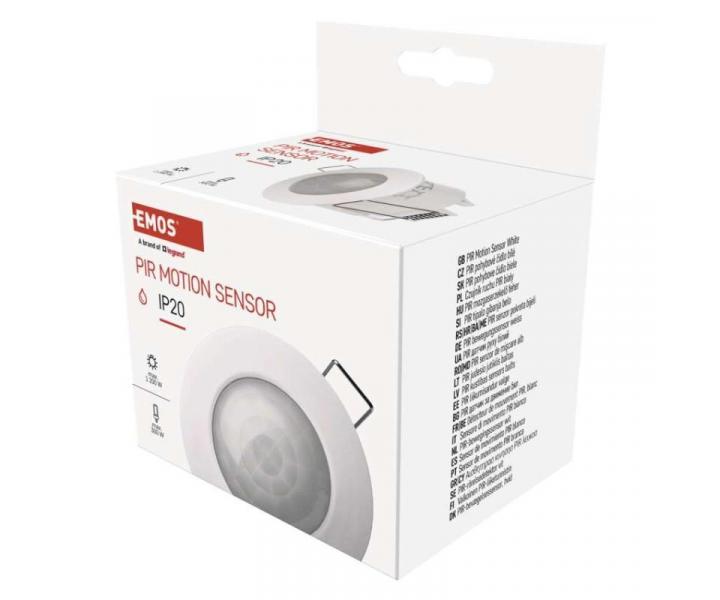 PIR senzor (pohybov idlo) IP20 1200W, bl Emos G1160