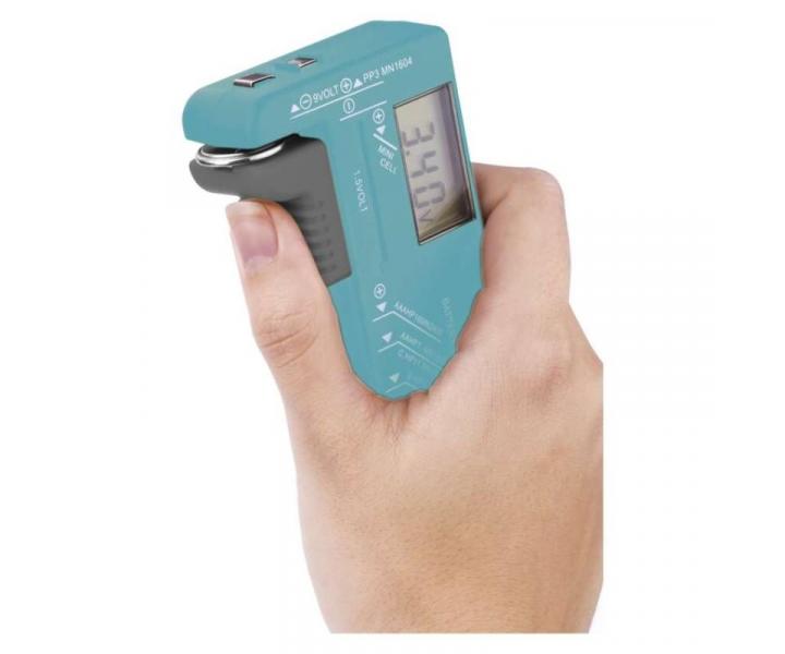 Univerzln tester bateri (AA, AAA, C, D, 9V, knoflkovch) Emos N0322