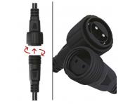 Prodluovac kabel pro spojovac etzy Standard ern, 10 m, venkovn i vnitn Emos D1ZB01