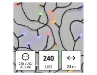 LED vnon etz, 24 m, venkovn i vnitn, multicolor, asova Emos D4AM05