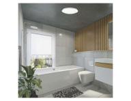 LED pisazen svtidlo TIVI, A CLASS, kruhov bl 5,5W, IP44, neutrln bl Emos ZM3405