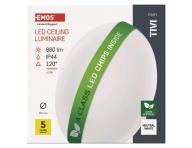 LED pisazen svtidlo TIVI, A CLASS, kruhov bl 5,5W, IP44, neutrln bl Emos ZM3405