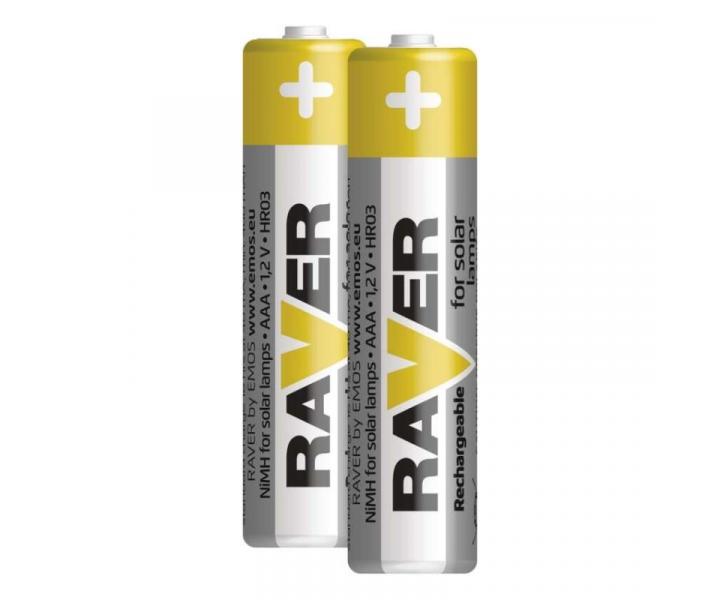 Nabjec baterie do solrnch lamp RAVER SOLAR AAA (HR03) 400 mAh - 1ks