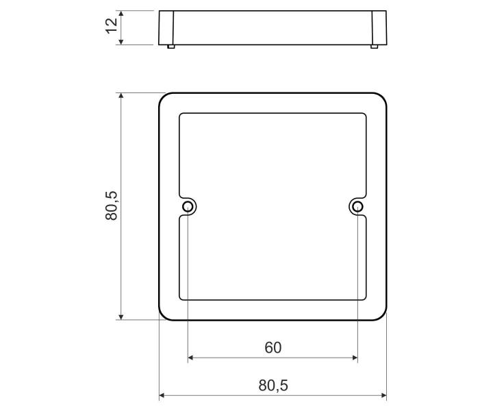 Nstavn rmeek pro pstroje Classic Kopos NR 80/R_HB