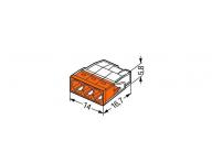 Svorka Wago 2273-203 - 3x2,5 mm2