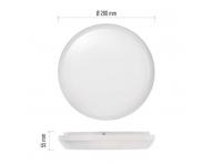 LED pisazen svtidlo DORI, kruhov bl 24,5W neutr.b., IP54 Emos ZM4312