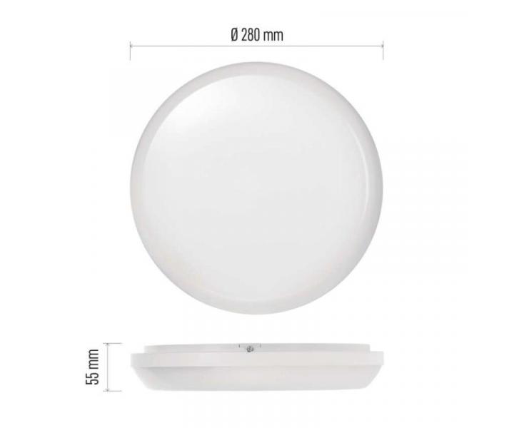 LED pisazen svtidlo DORI, kruhov bl 18W neutr.b., IP54 Emos ZM4311