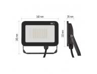 LED reflektor INOVO 30W, antracit,  neutrln bl Emos ZS2632
