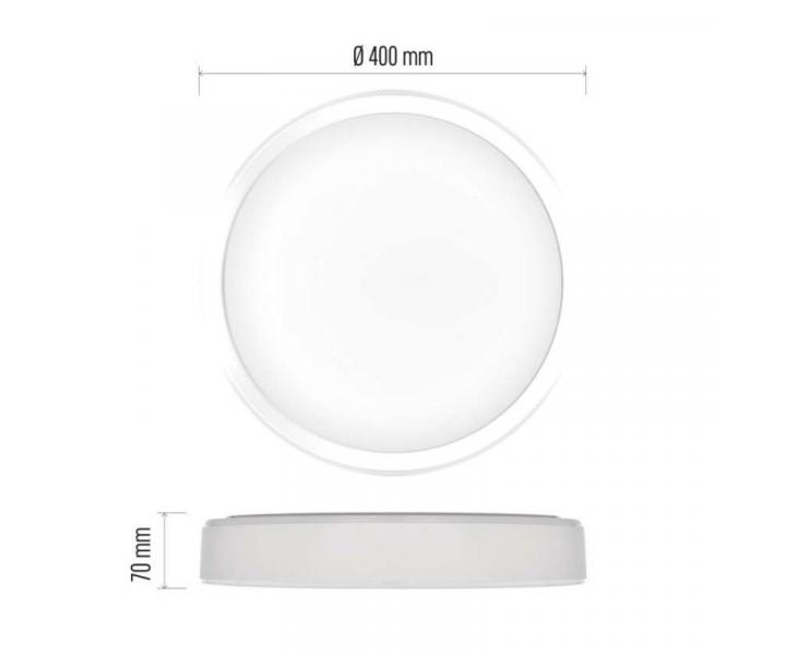 LED pisazen svtidlo ILVI, kruhov 30W, stmv. se zmnou CCT Emos ZM5168