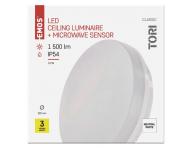 LED pisazen svtidlo TORI s pohyb. idl., kr. 15W n.b., IP54 Emos ZM4328