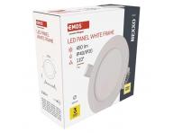 LED vestavn svtidlo NEXXO, kruhov, bl, 7W, tepl bl Emos ZD1124