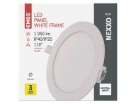 LED vestavn svtidlo NEXXO, kruhov, bl, 12,5W, neutrln bl Emos ZD1135