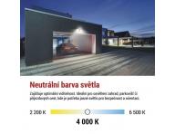LED reflektor SIMPO s pohybovm idlem, 10 W, ern, neutrln bl Emos ZS2313