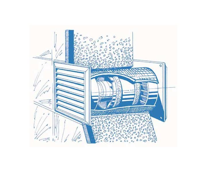 Axiln ventiltor do potrub Blauberg Tubo 125
