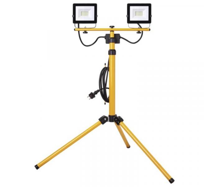 LED reflektor HOBBY SLIM, 2 20,5W + trojnoka, lut, neutrln bl Emos ZS2221.2