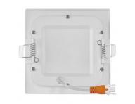 LED vestavn svtidlo NEXXO, tvercov, bl, 7W, tepl bl Emos ZD2124
