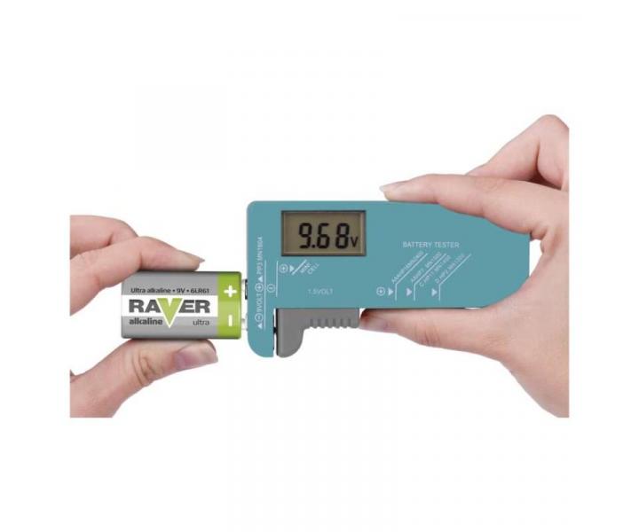 Univerzln tester bateri (AA, AAA, C, D, 9V, knoflkovch) Emos N0322