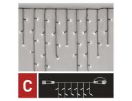 Standard LED spojovac vnon etz  rampouchy, 2,5 m, venkovn, studen bl Emos D1CC01