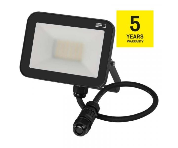 LED reflektor INOVO 20W, antracit,  neutrn bl Emos ZS2622