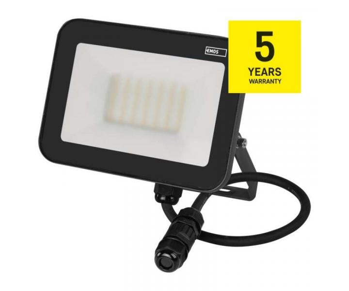 LED reflektor INOVO 30W, antracit,  neutrln bl Emos ZS2632