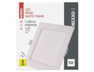 LED vestavn svtidlo NEXXO, tvercov, bl, 18W, neutrln bl Emos ZD2145