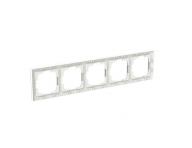 Rmeek ptinsobn, pro vodorovnou i svislou mont ABB Zoni 3901T-A00050 141 - ed / bl