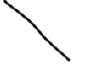 Kabel spltan 2x0,75 Precon, opeden jednotliv vodie, ern - 1 metr