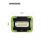 Nabjec pracovn reflektor Emos COB LED P4534 600 lm 3000 mAh